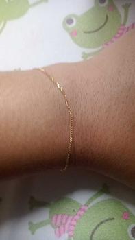 Product Review of 18K Cadena Dainty Bracelet from l**2 2