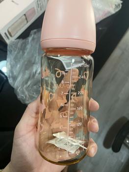 Product Review of [ Tặng Khăn Sữa ] Bình Sữa Moyum Cao Cấp Nhựa PPSU Size 170ml/270ml Voi Kem bin hsu amoy uum from T**💋 1