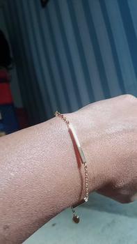 Product Review of THIQLA - Gelang Serut Wanita FASL - Gelang Kecil Tipis Mirip Gelang Emas Model 2025 - Gelang Aurel Mirip Gelang Titanium Wanita Anti Karat from T**i m**y 3