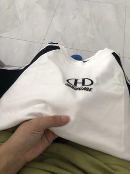 Product Review of Áo Phông cotton 2 chiều mịn mát - chữ Acmi.lade vee in nổi 2 mặt (Free size 40-70kg) from D**n I**l 0