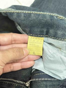 Product Review of กางเกงยีนส์กระบอก Cargo ผ้าไม่ยืด Jean Women V i n t a g e เฟดสนิม ดูงานจริงใน LIVE #6699 from เ**า 0