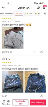 Product Review of paket couple piyama satin silk (cp) from K**0 1