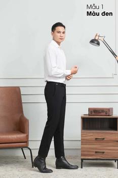 Product Review of [ DEAL MỞ BÁN ] COMBO 2 Quần Âu Ống Côn HQ Form Slim Fit . Vải co giãn nhẹ , form dáng thanh lịch quần  tây  nam from H**g A** C**r 0
