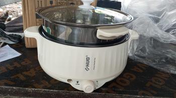 Product Review of HUG Multifunctional Nonstick Hotpot Electric Cooker with Steamer | HP26 from m**5 1