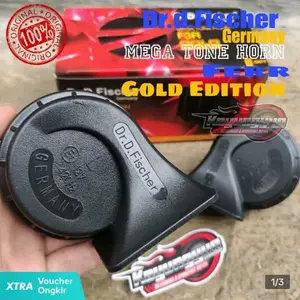 Klakson Keong Klakson Dr.D.Fischer Germany Gold Edition Water & Dust Resistance Technology Klakson Motor dan Mobil 12V Accessories Car Motorcycle Accessories Car Kendaraan