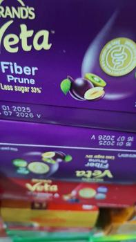 Product Review of แบรนด์ วีต้า ไฟเบอร์ พรุน 42 มล. แพค 12 ขวด (VETA) from J**6 0