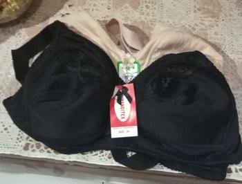 Product Review of 4pcs Bra Jumbo model Plum | Tanpa busa, tanpa kawat, cup jumbo, kait 2 from R**e R** 0