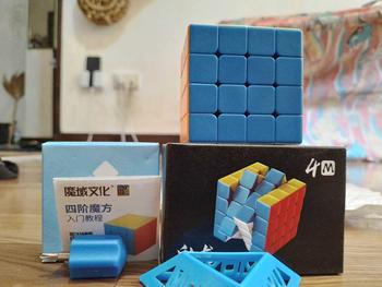 Product Review of MoYu MeiLong 4M Magnetic 4x4x4 Stickerless Speed Cube from D**Q 2