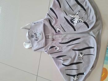 Product Review of Áo chống nắng cho bé trai, bé gái họa tiết dễ thương chất cotton thoáng mát Jacket Vải Cotton from Đ** 0