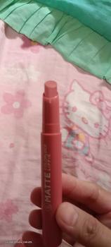 Product Review of EB Matte Colorlock Lippie from M**e 1