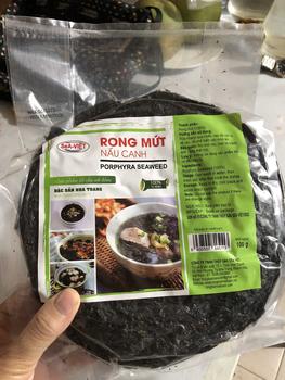 Product Review of Rong Biển Khô (Rong Mứt) Đặc Sản Nha Trang – Dùng Nấu Canh, Rang Cháy Tỏi Ăn Liền, Giòn Ngon, Đậm Vị Biển, Dễ Chế Biến, Thực Phẩm Dinh Dưỡng Cho Cả Gia Đình, Phù Hợp Mọi Bữa Ăn from m**o c**o 0