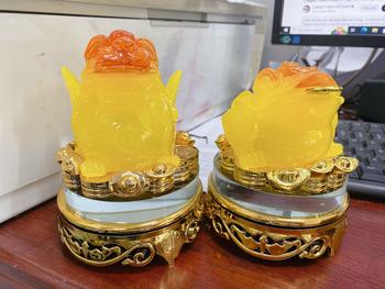 Product Review of Bộ cóc thiềm thừ tỳ hưu phong thủy tài Lộc xoay 360* from M** B**p 0