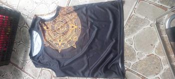 Product Review of Áo Ba Lỗ Chiến Binh Aztec Mexico, CLOOCL, In Họa Tiết 3D, Làm Bằng Polyester, Áo Vest Thời Trang from T**h B** 0