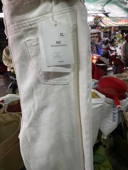 Product Review of Quần Jeans  Suông Nữ Xếp Ly Hai Cạp Kép Phối Túi Trước Chất Jeans Đẹp Pants Women from P**g T**o 0