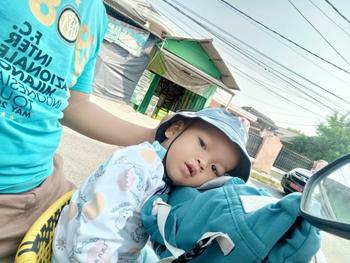 Product Review of TOPI ANAK BAYI 1 SAMPE 3 TAHUN TOPI BUCKET ANAK BERKUALITAS MOTIF BERUANG TERBARU Hitam Denim from B**a L** 0