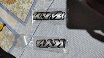 Product Review of emblem KYB timbul sepasang sudah memgunakan lem 3M, BONOS STICKER KYB from C**l 0