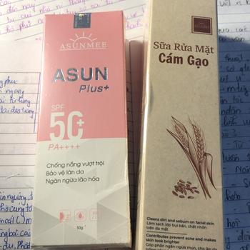 Product Review of Sữa Rửa Mặt Cám Gạo - Hỗ Trợ Sáng Da Sạch Nhờn , Dành Cho Da Thường Đến Da Dầu [ 100ml ]  Skincare Dưỡng Da  - Nam Nữ Thương Hiệu ASUNMEE from n**c a** 1
