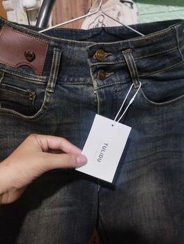 Product Review of Quần Jean Ống Rộng "Uri Jeans" Tulidu, Ống Đứng Rộng Chất Co Giãn Vải Cotton Jeans Cao Cấp [S90] from @**) 2