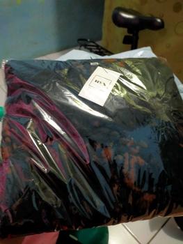 Product Review of Gamis Twill Terbaru Gamis Syari Gamis Twill Candimekar Ori By Haynabatik Bunga Cantik Dress Rayon Nyaman Kain Kancing Karet Muslim from A**🐰 1