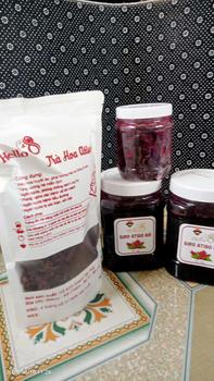 Product Review of Hoa atiso đỏ khô ( túi 100g) ( TẶNG KÈM 100G ĐƯỜNG PHÈN) Nước Trà Chè Tea from N**c y** 0