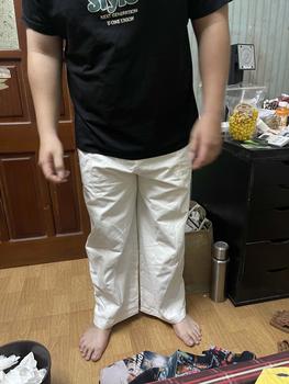 Product Review of [BST 2025] AB HOUSE - Quần kaki  WIDE LEG  cotton form ống suông rộng from T** K** H** L** Đ** 1
