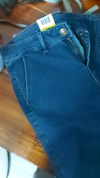 Product Review of (Dài xanh đậm)Quần jean nam co giãn 4 chiều,quần bò nam,form chuẩn,ống suông 18-23, chuẩn size_AN CHI STORE quan  bon from D** P** 6** 1
