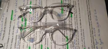 Product Review of [ Mã N021 ] TKN Eyewear : Kính Tròn Nhựa Cốt Kim Loại Chắc Chắn - Unisex Nam Nữ đeo được ( Kèm hộp - khăn lau ) from U**n H**g 0