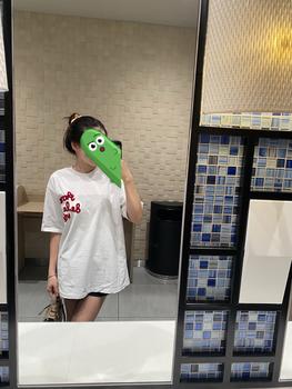 Product Review of TRENDYBOUTIQUE- Áo phông cộc chữ đỏ thêu xù from 👤**👤 1