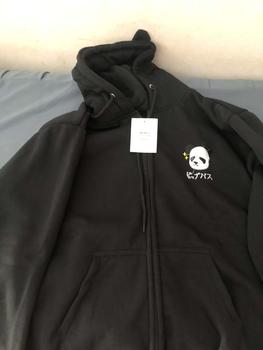 Product Review of [Ảnh Thật] Áo Hoodie Zip Thêu Gấu Trúc Panda Chất Nỉ Dày Form Unisex Form Nam Nữ Nón 2 Lớp ★ xám tiêu zipper from y**7 0