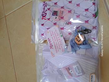 Product Review of Qaira Jilbab Anak Sekolah Instan Jersey Back to School Series from A**a 0