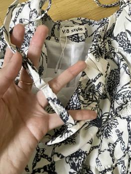 Product Review of Áo váy babydoll hoa nhí Nana21 Nanastore21 Nữ Dress Women Nhung Kem from M**🐶 1