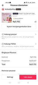 Product Review of [ARTHA LDT] PAKET GLOW UP SABUN NEW PACKAGING[body lotion + body booster + sabun]  FREE POUCH from U**🐾 0