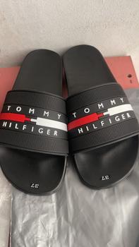 Product Review of dép lê tômỳ màu đen size 35-42 dép dẻo nhẹ hợp mọi phong cách dép slipper đế bằng from T**y 0