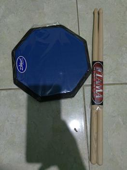 Product Review of PAD DRUM 8IN LATIHAN STICKING DRUM PAD from Y**s 0
