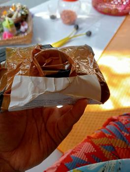 Product Review of Masker Wajah dan badan Kunyit Ayu Kopi 4 Pcs Mencerahkan & Mengencangkan Memudarkan wash mask from D**i A**i 0