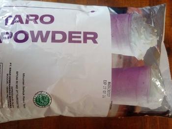 Product Review of Bubuk minuman Premium Varian Smoothies Rasa Taro 1Kg || Jakarta Bubble Drink Powder || Cincau Boba Jelly Susu from s** k**k 0