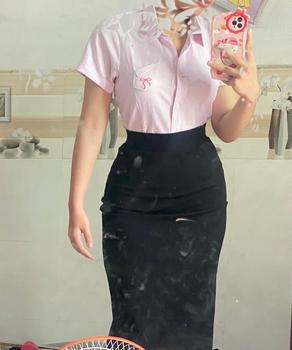 Product Review of Áo SƠ MI CHIẾT EO Buộc Nơ Có Túi Ngực Dành Cho Nữ Phong Cách Hàn Quốc - CE01 from h**n 1