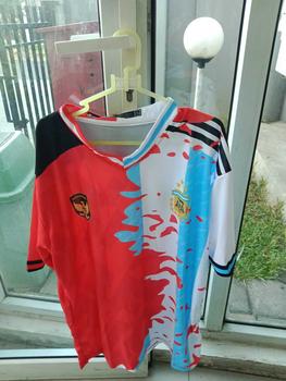 Product Review of Kaos Fantasy Autentic Indonesia Vs Argentina Printing (limited edition) Baju Sport from a**1 2