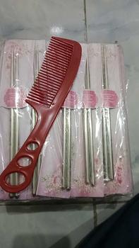 Product Review of Isi 100 Pcs Souvenir Sumpit Stenlisst Kemasan Alas Shabby Cantik Unik Souvenir Murah Bermanfaat Souvenir Pernikahan Khitanan Ulang Tahun Souvenir Stenlis from N**a 0