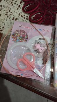 Product Review of diy aksesoris / cincin mainan anak / mainan kalung / kalung mainan anak perempuan / Mainan Manik Manik 1 Set / Diy Kalung Cincin Anak / mainan anak anak perempuan from s**4 1