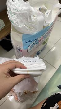 Product Review of [TẶNG NGAY 1 XE CHÒI CHÂN CON CỪU] Tã Bỉm Maru công nghệ Nhật form to, mềm mại, thấm hút qua đêm, an toàn lành tính from M** M** 0