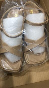 Product Review of Giày Sandal Nữ Đế Xuồng 7cm Quai Chéo Pixie X971 from m**a 0