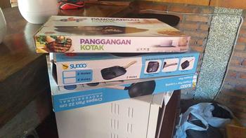 Product Review of Alat Panggang BBQ Serbaguna/ Square Grill Pan GSF G-4517 from A**y 1