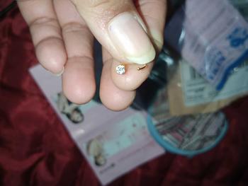 Product Review of Anting Tindik Emas Little Izzy Huggies Gold 10K Semar Nusantara from M**H S**p 1