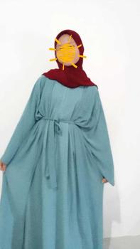 Product Review of ABAYA TURKEY BAHAN CERUTY BABYDOLL Polos Dress Muslim from h** 0