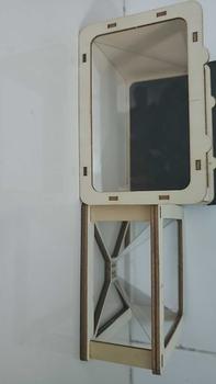 Product Review of Combo Máy Chiếu Phim 3D Hologram, Hộp chiếu Video 3D, Bộ Dụng Cụ Làm Hộp Kính Chiếu Hologram 3D, Đồ Chơi Stem Khoa Học from H** L** K**I N** =** 0