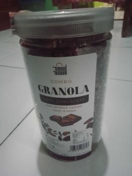 Product Review of Granola Timur Tengah 500 gr Oatmeal Isi Lengkap Almond Mete Dried Fruit from K**i 3