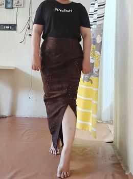 Product Review of Rok batik slimfit | bawahan kebaya kamen jadi rok kebaya rok batik rok songket batik bali from A**l 1