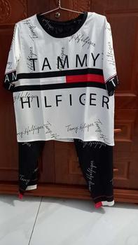Product Review of Bộ pijama LỤA MỊN TƠ TẰM( cổ tròn tay ngắn) nhiều hoạ tiết from P** Q** 0