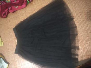 Product Review of Váy Sợi Lưới, Dành Cho Phụ Nữ, Dài Trung Bình Váy Xếp Ly Chữ A, Phong Cách Cổ Tích Được Làm Bằng Sợi Lưới from l**n 0